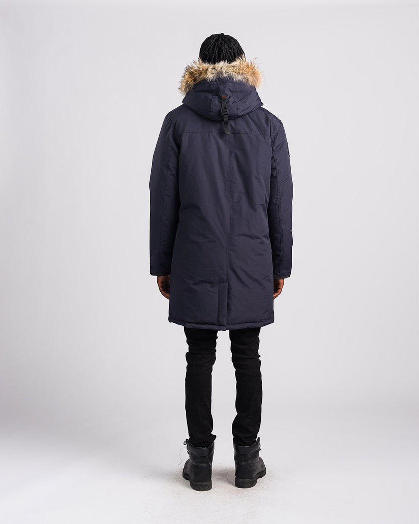 Outdoor Survival Canada Men's Nevluk -40 Down Parka, Cold Lake Blue, 2XL - ON DISPLAY
