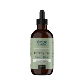 Forage Hyperfoods - Turkey Tail Tincture - Alcohol Free (118ml)