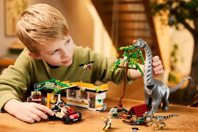 LEGO - 76973 - JURASSIC WORLD - Raptor & Titanosaurus - 582 pièces