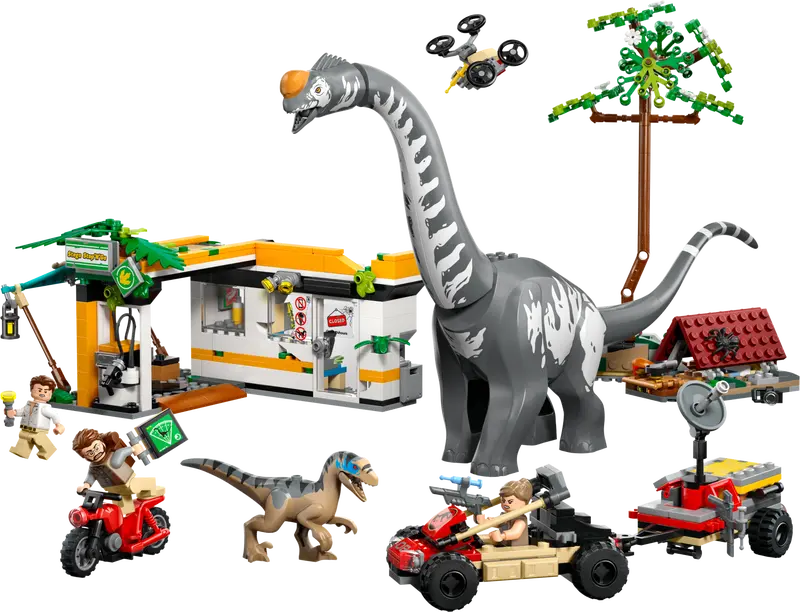 LEGO - 76973 - JURASSIC WORLD - Raptor & Titanosaurus - 582 pièces