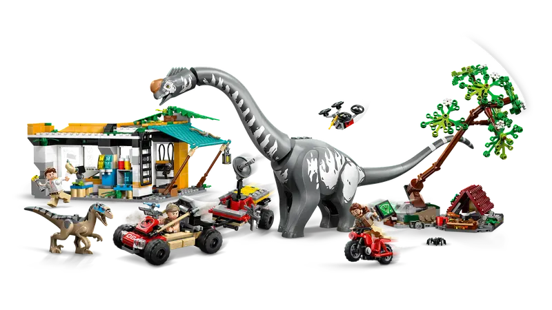LEGO - 76973 - JURASSIC WORLD - Raptor & Titanosaurus - 582 pièces