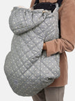 K-Poncho - Plush | 7am Enfant | Grey Stars Regular Weight