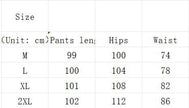 Men's Mid Waist loose Straight leg trouser