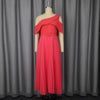 Dinner Party Fashion Slim Fit Temperament Waist-controlled Pleated Dress