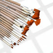 Comet - Golden Synthetic Short Handle Brush