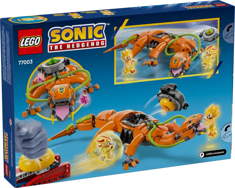LEGO - 77003 - SONIC - Super Shadow vs. Biolizard - 419 pièces