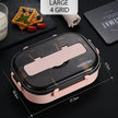 Stainless Steel Insulated Kids Bento Lunch Box with Cutlery