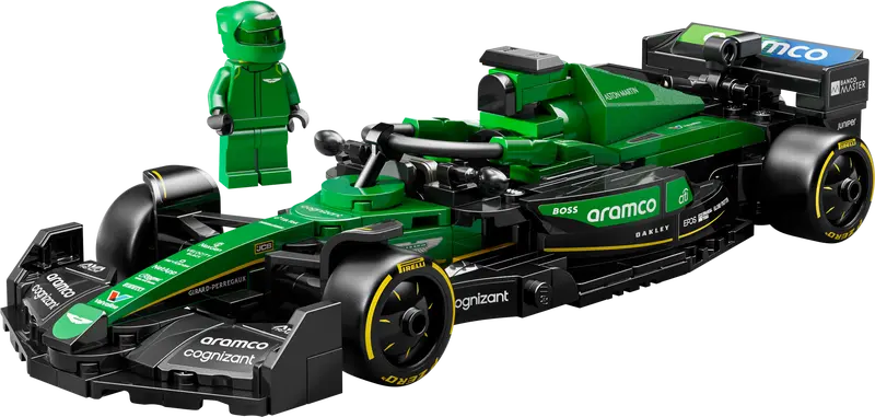LEGO - 77245 - SPEED CHAMPIONS - Voiture de course Aston Martin Aramco F1 AMR24 - 269 pièces