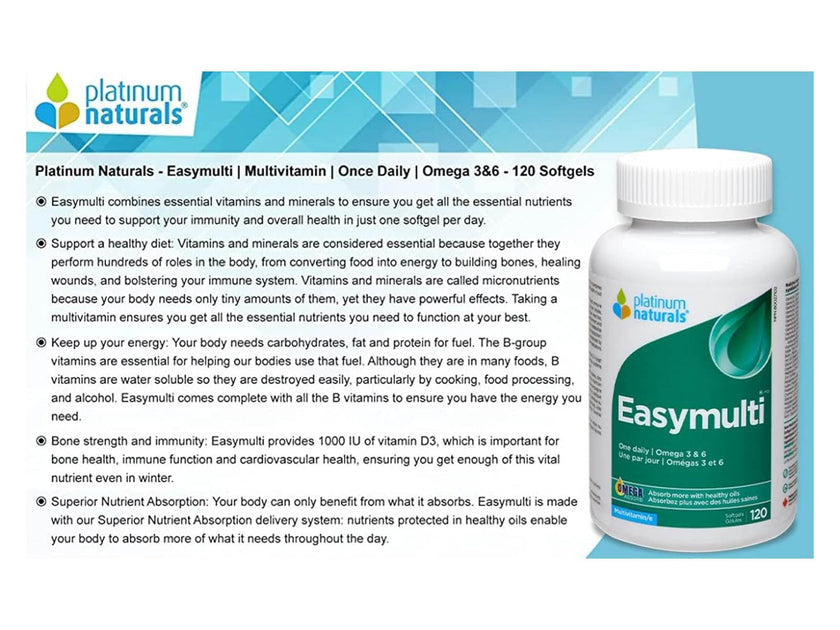 Platinum Naturals - Easymulti (60sg)