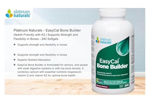 Platinum Naturals - EasyCal Bone Builder (120sg)