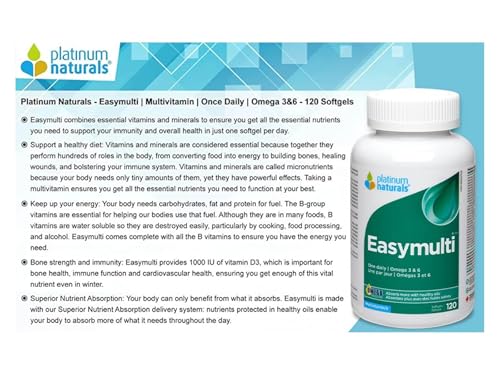 Platinum Naturals - Easymulti (120sg)