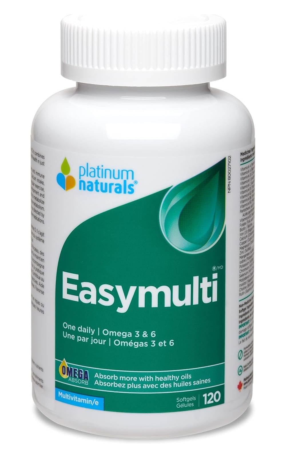 Platinum Naturals - Easymulti (120sg)