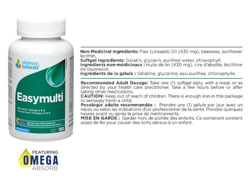 Platinum Naturals - Easymulti (120sg)