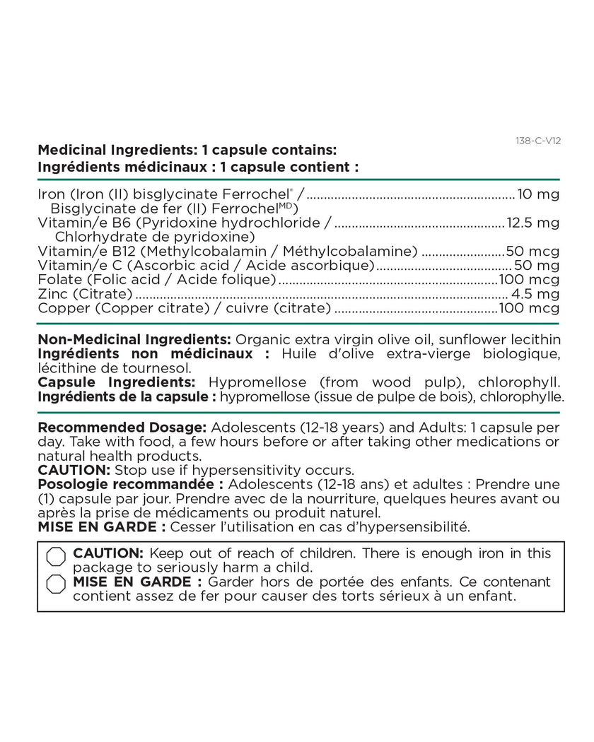Platinum Naturals - EasyIron Extra Gentle (60vcap)