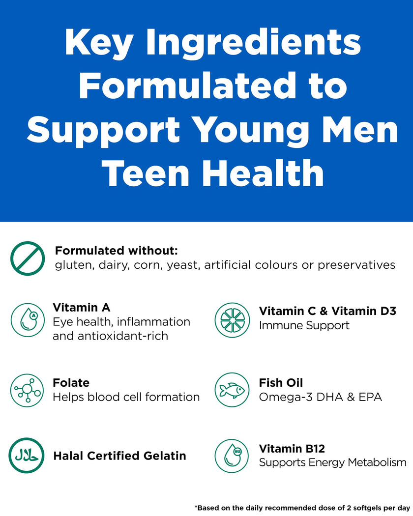 Platinum Naturals - Easymulti Teen For Young Men (60sg)