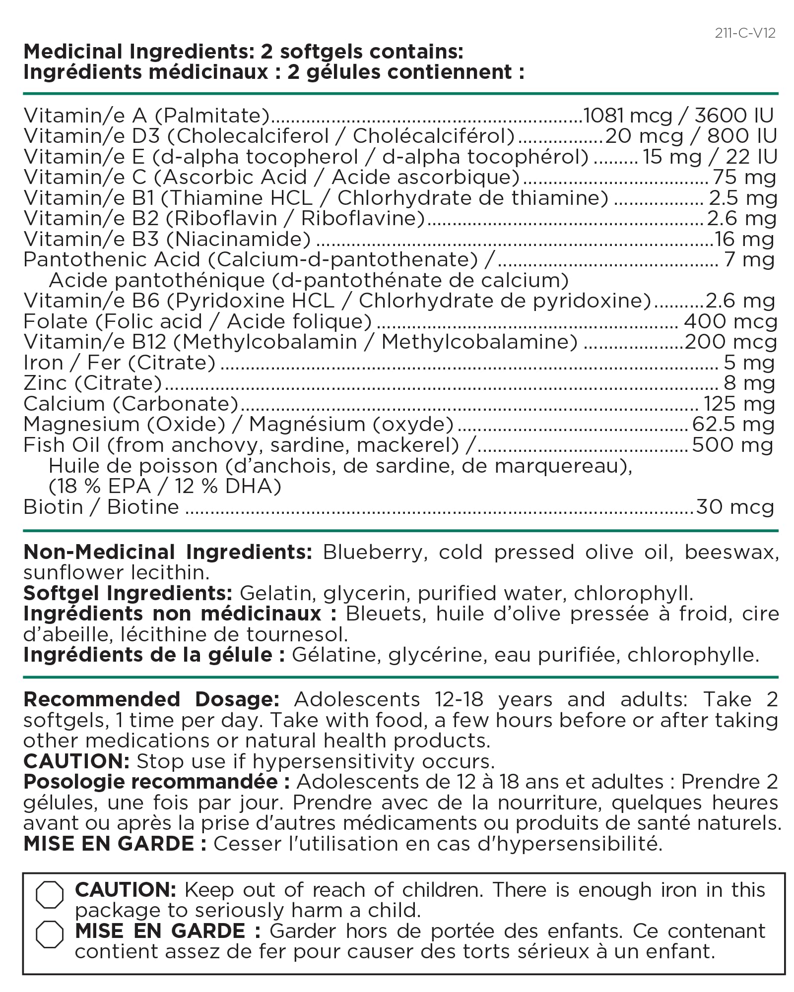 Platinum Naturals - Easymulti Teen For Young Men (60sg)