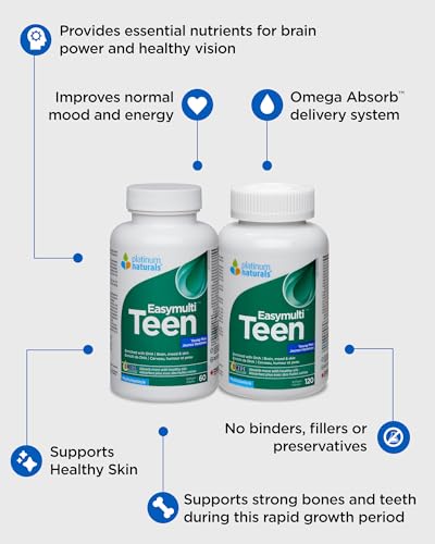 Platinum Naturals - Easymulti Teen For Young Men (120sg)