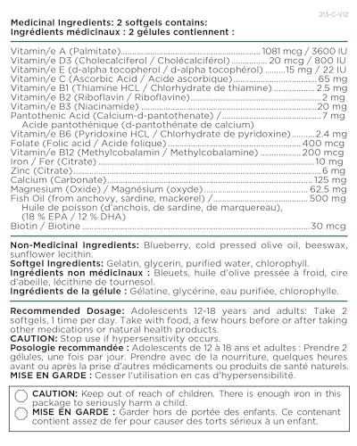 Platinum Naturals - Easymulti Teen For Young Women (120sg)