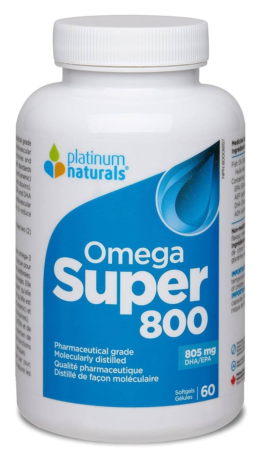 Platinum Naturals - Omega Super 800 (120sg)