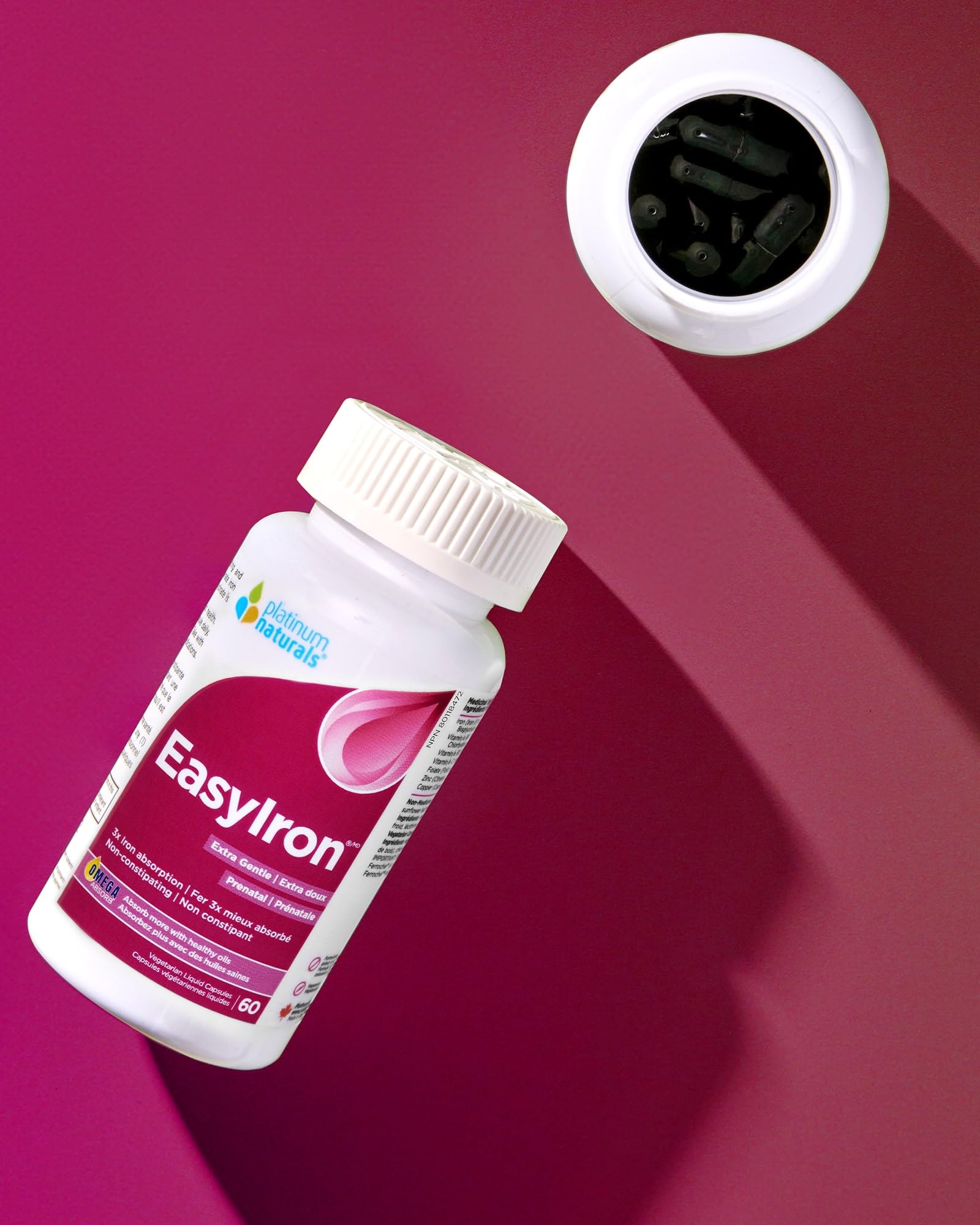 Platinum Naturals - Prenatal EasyIron Extra Gentle (60vcap)