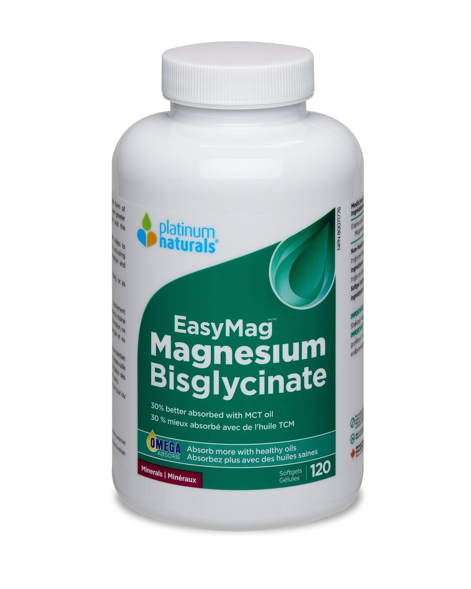 Platinum Naturals - EasyMag Magnesium Bisglycinate (60sg)