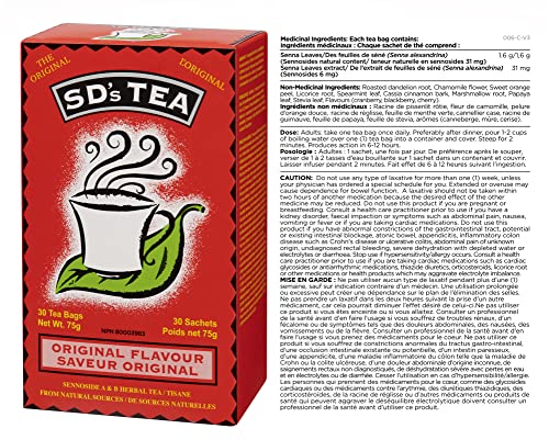 Platinum Naturals - SD's Tea Original (30bg)