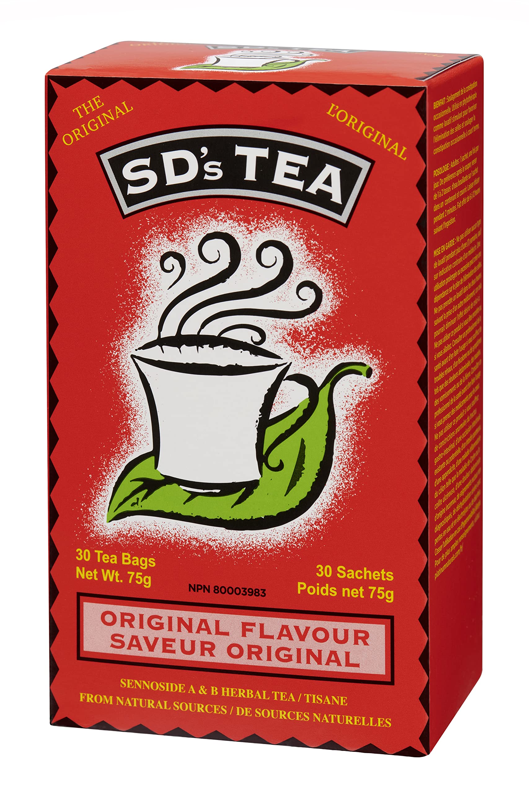 Platinum Naturals - SD's Tea Original (30bg)