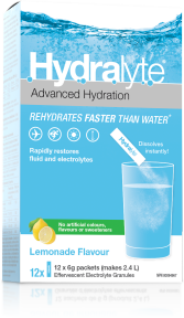 Hydralyte - Electrolyte Granules- Lemonade (12ct)