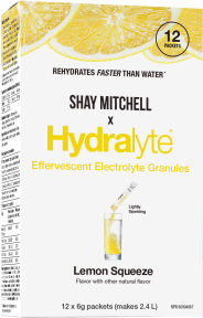 Hydralyte - Electrolyte Granules- Lemon Squeeze (12ct)
