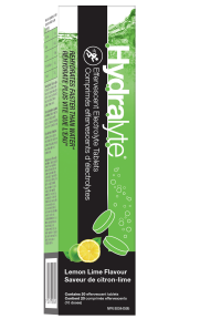 Hydralyte - Sports Effervescent Tablets - LmnLm (20ct)