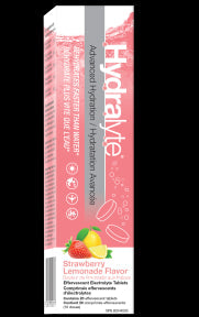 Hydralyte - Effervescent Tablets - Strawb Lemon (20ct)