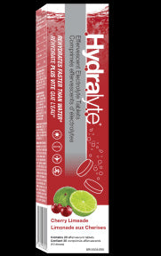 Hydralyte - Effervescent Tablets- Cherry Limade (20ct)