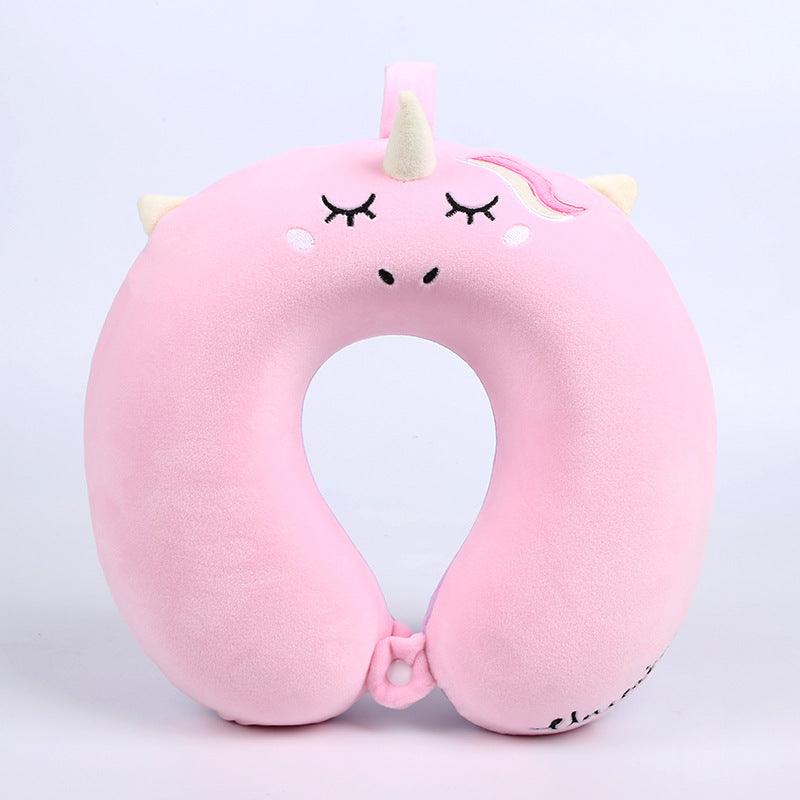 U-Shaped Memory Foam Travel Neck Pillow – Slow Rebound Car & Nap Pillow in 5 Colours