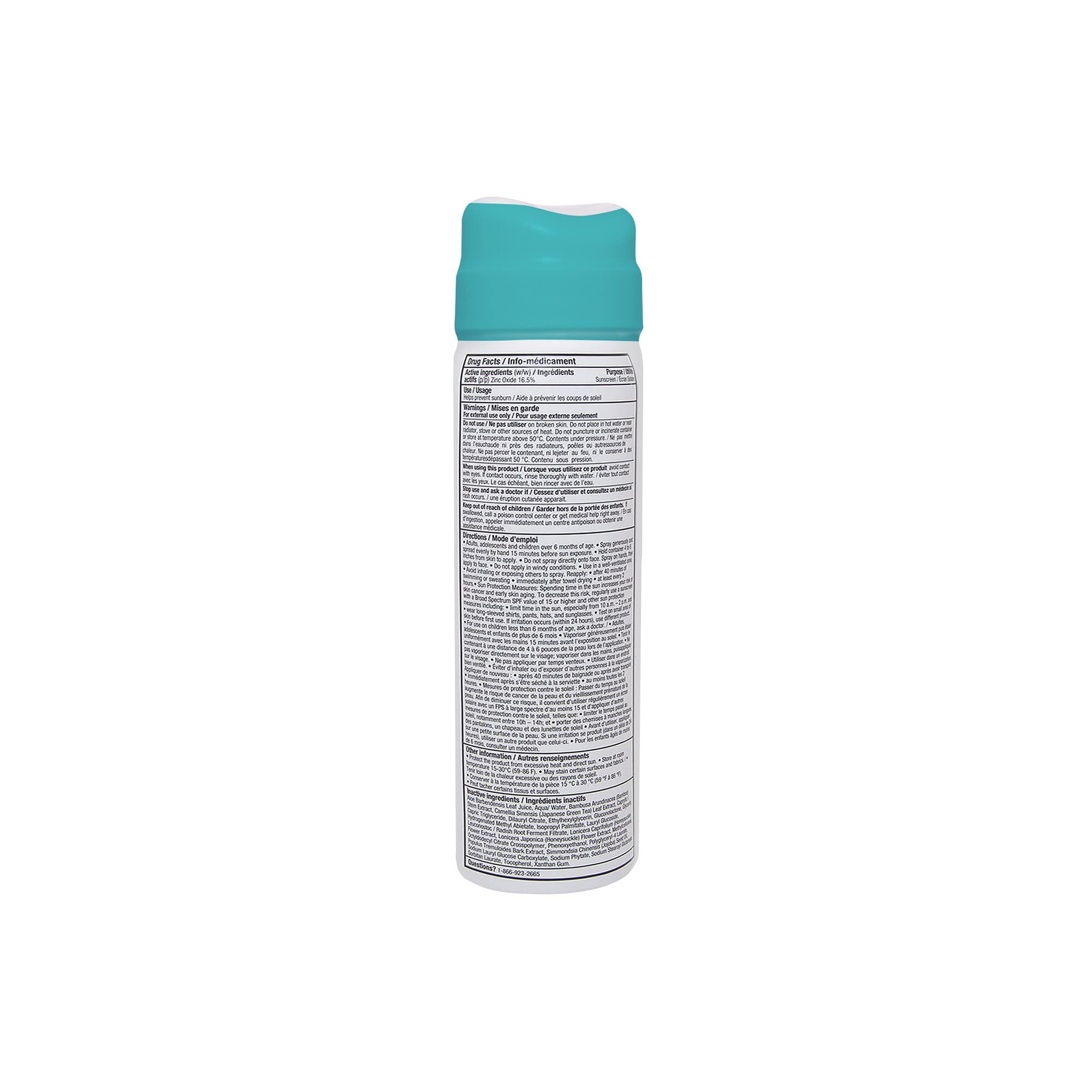 Boo Bamboo - SPF 30 Natural Sunscreen Spray (177g)