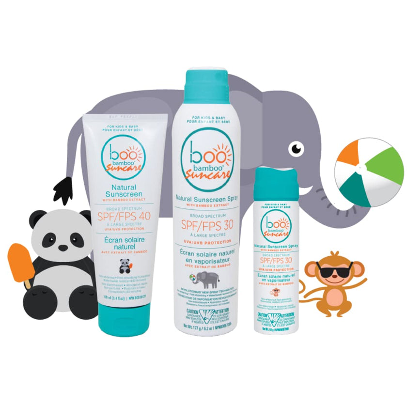 Boo Bamboo - SPF 30 Natural Sunscreen Spray (177g)