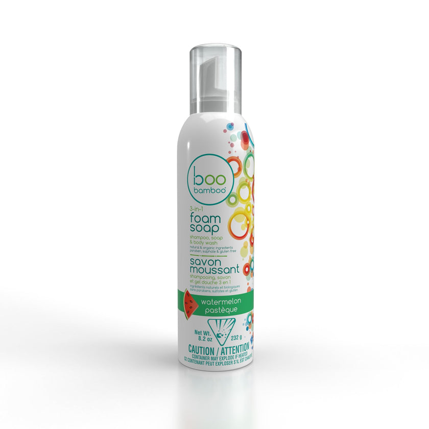 Boo Bamboo - Kids 3-in-1 Foam Soap - Watermelon (232g)