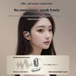 Ear-mounted LCD Color Screen Bluetooth Headset Smart AI Translation Headphones