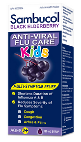 Sambucol - Anti-Viral Flu Kids Syrup (120ml)