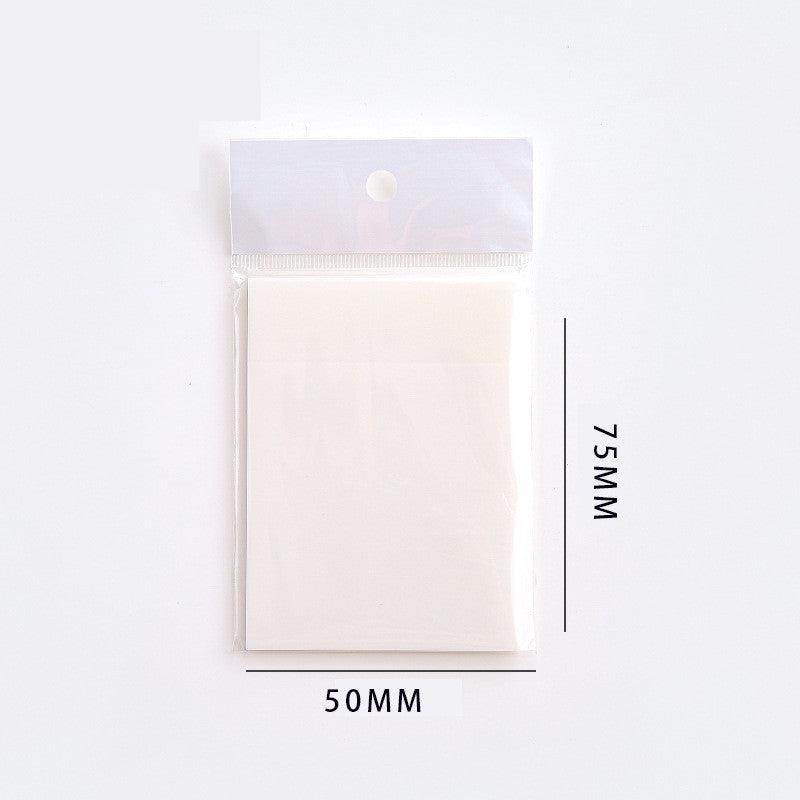 PET Transparent Waterproof Sticky Notes