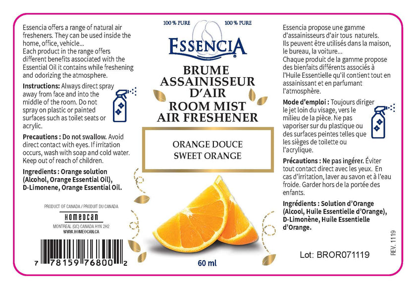 Essencia - Orange Essential Oil (15ml)