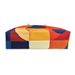 Abstract Geometric Color Block Weekender Bag | Modern Tote | Large Tote Bag
