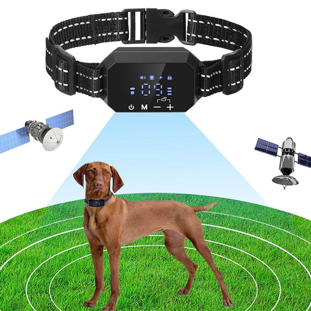 Smart GPS Dog Training Collar – Waterproof Remote Dog Trainer with Vibration & Shock Modes