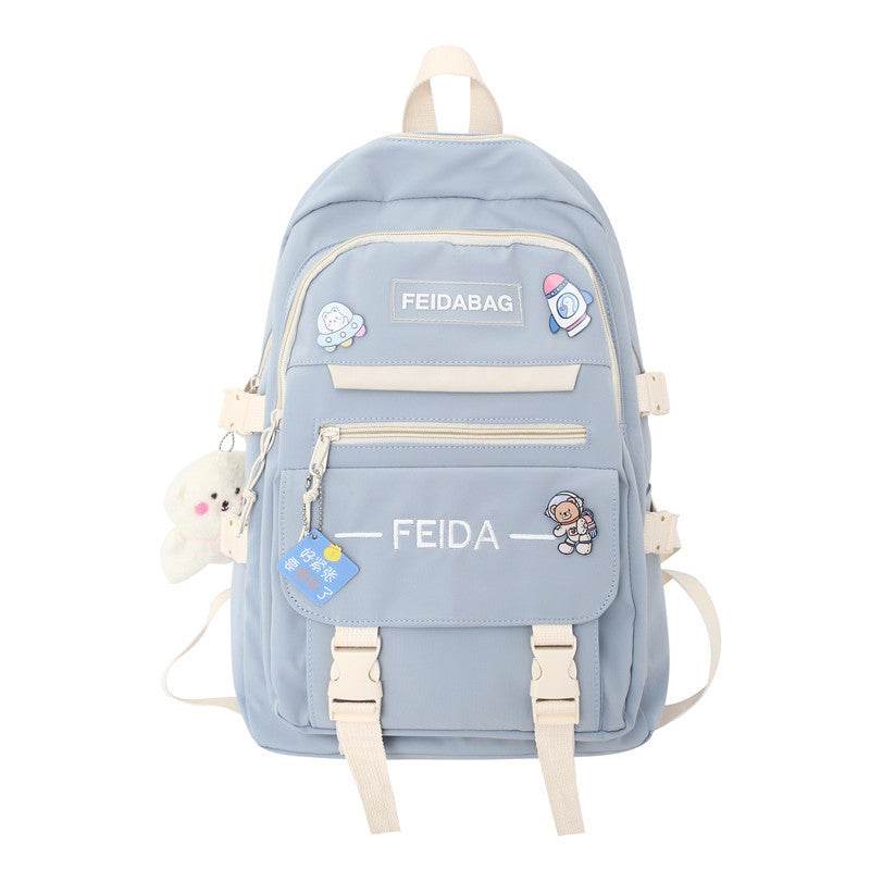 Large Capacity College High School Girls School Bag