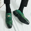 Men's Korean Style Low-Top Business Casual Leather Shoes – Pointed Toe PU