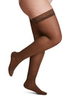 Sigvaris 780 Sheer Compression Socks 20-30 mmHg Thigh High for Women Closed Toe