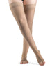 Sigvaris Women's Style Sheer Thigh-High Open-Toe 15-20mmHg