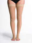 Sigvaris Women's Style Sheer Thigh-High Open-Toe 30-40mmHg