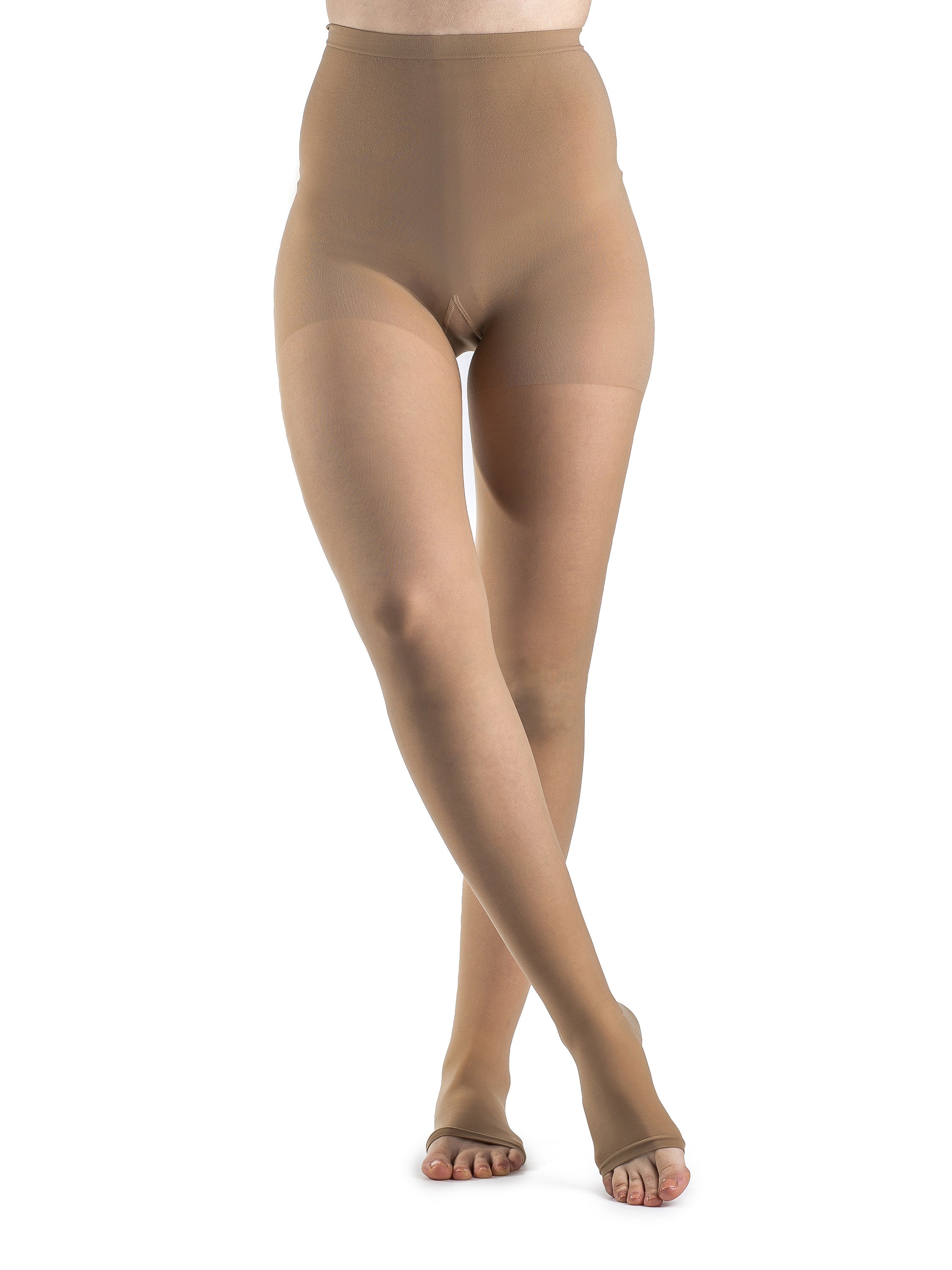 Sigvaris Women's Style Sheer Pantyhose Open-Toe 30-40mmHg