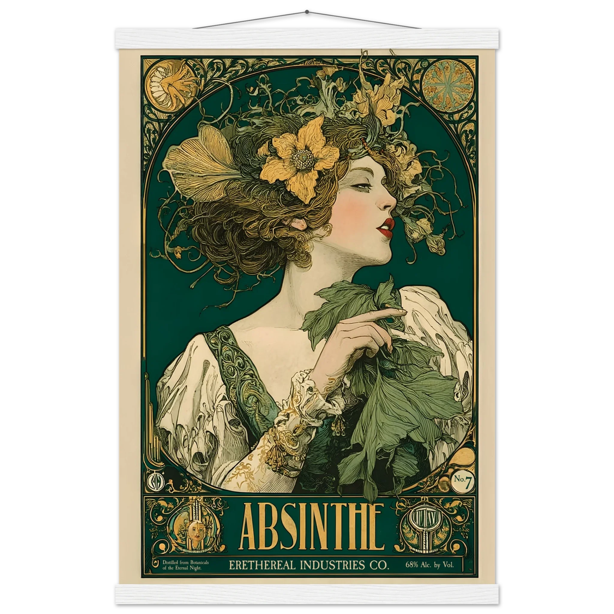 L’Absinthe d’Ombre - Poster & Framed Print