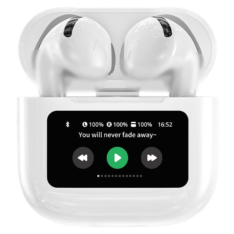 Smart Color Screen Bluetooth Headset with Long Battery Life and Noise Reduction